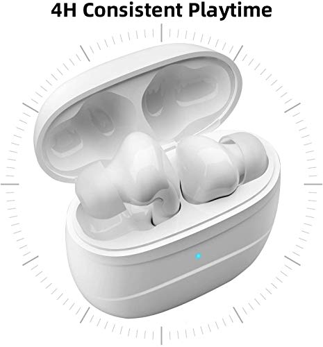 Acescreen Écouteurs Intra-Auriculaires sans Fil Bluetooth antibruit, Bluetooth V5.0 Stereo IPX5, étanches, idéals pour…