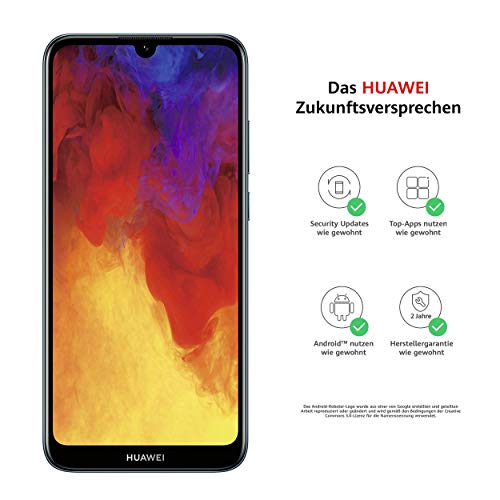 Huawei Y6 2019 Smartphone Débloqué 4G (6,09 pouces – 32Go – Double Nano SIM – Android 9.0) Bleu