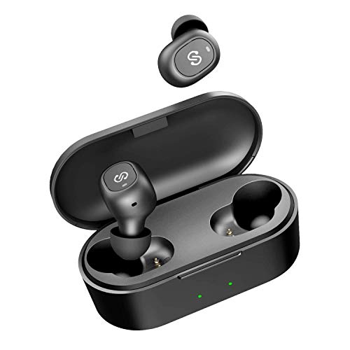 SoundPEATS TrueFree+ Écouteurs sans Fil Sport, Écouteurs Bluetooth 5.0 Intra-Auriculaire Son Qualité Sonore avec Micros…