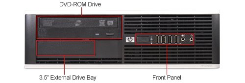 HP Elite 8300 SFF Quad Core i5-3470 3.20GHz 8GB 256GB SSD DVD WiFi Windows 10 Professional Desktop PC Computer With…