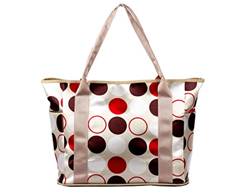 iSuperb Sac à langer Bébé Momie Momi Sac d’organisateur bagages Fourre-tout Sac d’épaule Sac à main Voyage grande…