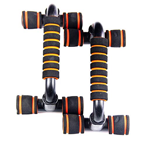 1 Pair Fitness Push Up Pushup Chest Bar Stand Hand Sponge Grip Bars Gym Exercise Workout Training Trainer Sport…
