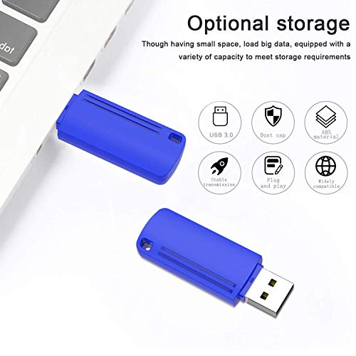 KEXIN Clés USB 32Go 3.0, Lot de 2 Clef USB 32 Go Mémoire de Stockage Externe, Flash Drive avec Capot Compatible pour…