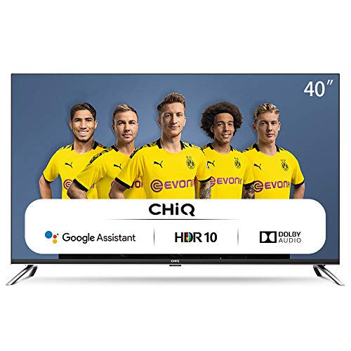 CHiQ L40H7A, 40 Pouces(100cm), Android 9.0, Smart TV, FHD, WiFi, Bluetooth,Google Assistant, Netflix, Prime Video,HDMI…