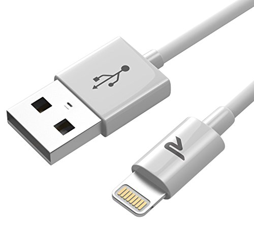 RAMPOW Câble pour iPhone 2m/6.5ft [Certifié Apple MFi] Câble Lightning avec Connecteur Ultra Résistant pour iPhone 11/11…
