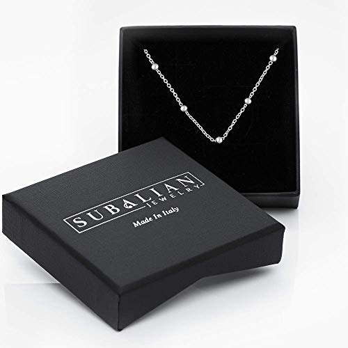 Bracelet Femme Argent 925 Infini – Bracelet Ajustable 17- 20 cm avec Boite Cadeau | Bracelet Porte Bonheur avec…