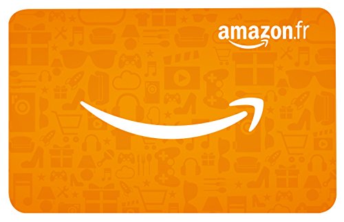 Carte cadeau Amazon.fr dans une petite enveloppe noire