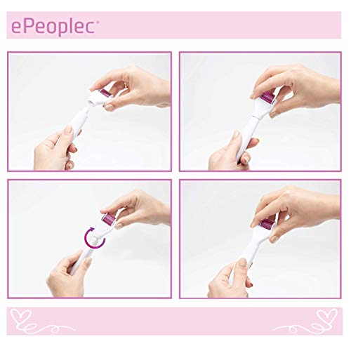 Derma Roller Pour Visage Corps Aiguilles Titane 2° Génération Roller Visage 6 en 1 Kit Sistéme Skin Care Anti Rides Anti…