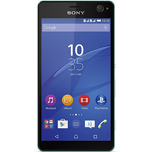 Sony Xperia C4 Dual Smartphone débloqué 4G (Ecran: 5,5 pouces – 16 Go – Double Nano – Android) Vert