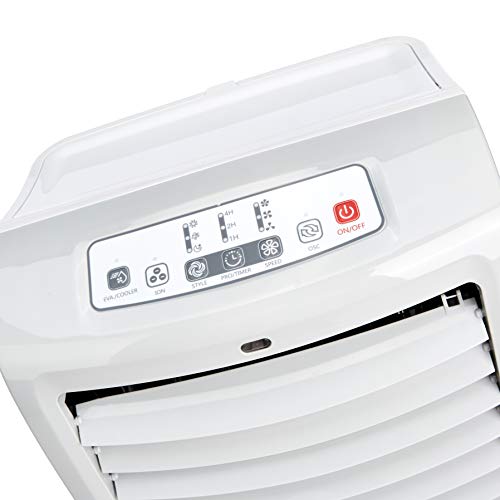 Amazon Basics Unité de refroidissement d’air 3 en 1, portable, oscillante, 3 vitesses (ventilateur, humidificateur…