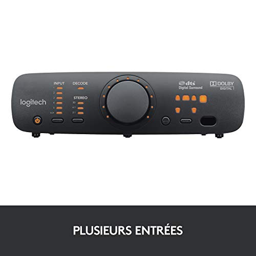 Logitech Z906 Système de Haut-Parleurs avec Son Surround 5.1, Certifié THX, Dolby & DTS, 1000 Watts en Puissance, Multi…