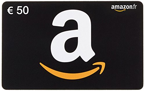 Carte cadeau Amazon.fr – ?50 – Dans un coffret C?urs Dorés