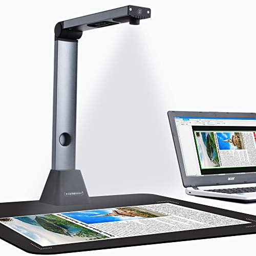 Camera pour Documents Bamboosang X3 Document Scanner : Portable Haute Définition Taille de Capture A3 Visualiseur OCR…
