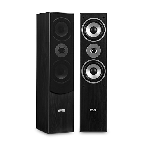 Electronic Star – Set HiFi Stereo avec ampli Home Cinema et Pack d’enceintes colonnes 3 Voies (USB,SD,MP3,2000W de…