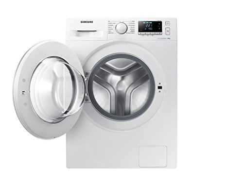 Lave linge Hublot Samsung WW80J5556DWEF – Lave linge Frontal – Pose libre – capacité : 8 Kg – Vitesse d’essorage maxi…