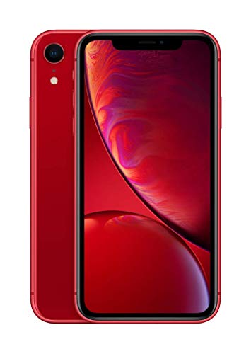 Apple iPhone XR (64Go) – Rouge (Comprend EarPods, Câble Lightning vers USB, Adaptateur Secteur USB)(Comprend EarPods…