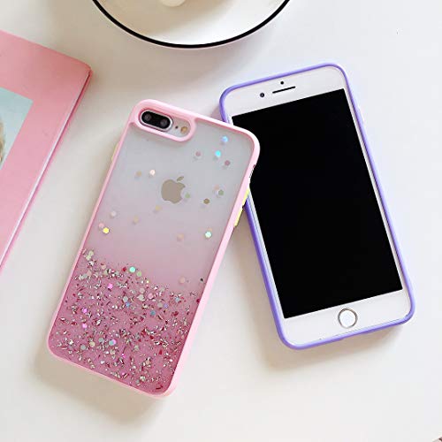 Cocomii Glitter Gradient Clear iPhone XS Max Coque, Svelte Doux TPU Silicone Caoutchouc Gel Éclat Paillettes Bling Case…