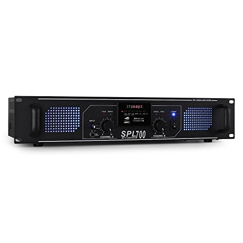 Electronic Star – Set HiFi Stereo avec ampli Home Cinema et Pack d’enceintes colonnes 3 Voies (USB,SD,MP3,2000W de…
