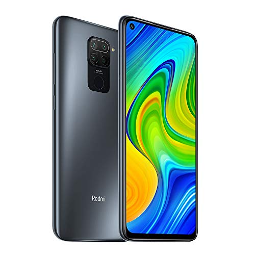 Redmi Note 9 Smartphone 3GB 64GB 48MP Quad Caméra Hotshot 6.53 ”FHD + DotDisplay 5020 mAh 3.5mm Headphone Jack Noir