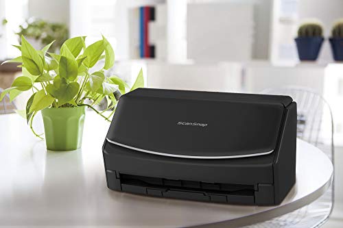 ScanSnap iX1500 Version Noire – Scanner de Documents – Recto Verso, A4, Wi-FI, sans Fil