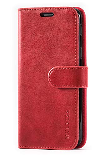 Mulbess Coque pour Samsung Galaxy A6 2018, Etui Samsung Galaxy A6 2018 Cuir avec Magnetique, Housse Protection pour…