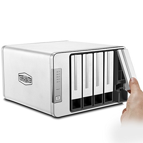 TERRAMASTER D5-300C USB3.0(5Gbps) Type C 5-Bay Boîtier Raid Support Raid 0/1/Unique Exclusif 2+3 Raid Mode Disque Dur…