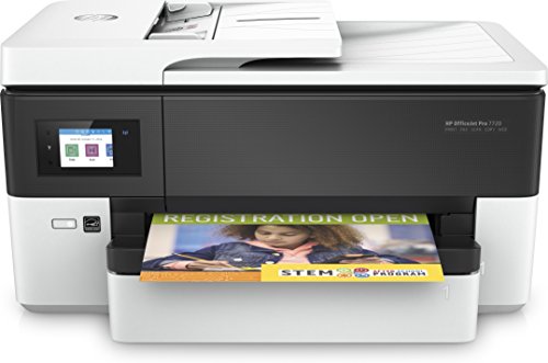 HP Officejet Pro 7720 Imprimante tout en un – Jet d’encre couleur (Photocopie, Scan, Impression, A3, Chargeur…