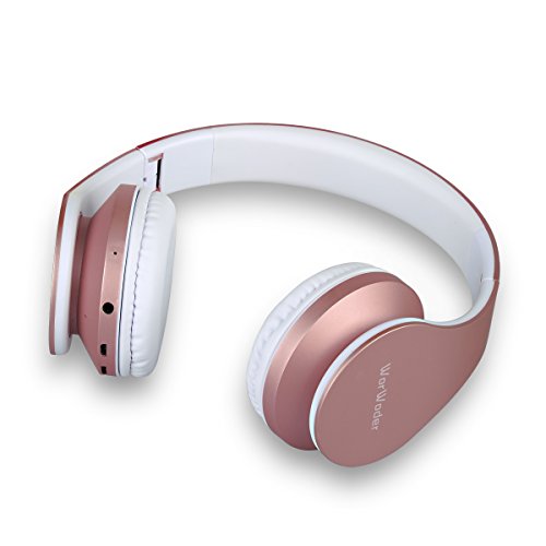 Casque Bluetooth sans Fil, Wireless Headphones Stéréo on Ear Pliable Casque 4 en 1 avec Micro Support FM Radio TF SD…