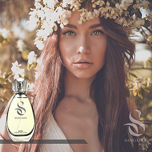 SANGADO Délice Royal Parfum pour Femme, 8-10 heures Longue durée, Senteur Luxe, Floral fruité, Essences Françaises fines…