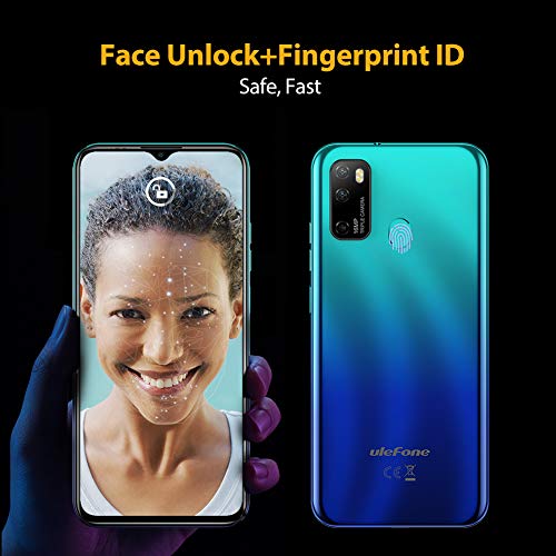 Ulefone Smartphone Débloqué 4G,Octa-Core 4Go+64Go Android 10 Téléphone Portable Note 9P,Ecran Waterdrop 6,52 Pouces…