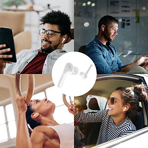 Acescreen Écouteurs Intra-Auriculaires sans Fil Bluetooth antibruit, Bluetooth V5.0 Stereo IPX5, étanches, idéals pour…