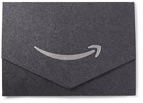 Carte cadeau Amazon.fr dans une petite enveloppe noire