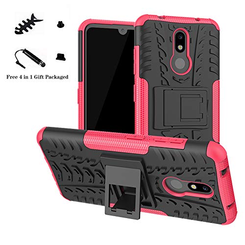 LiuShan Nokia 3.2 Coque, Shockproof Robuste Impact Armure Hybride Béquille Housse Coque Étui Couverture pour Nokia 3.2…