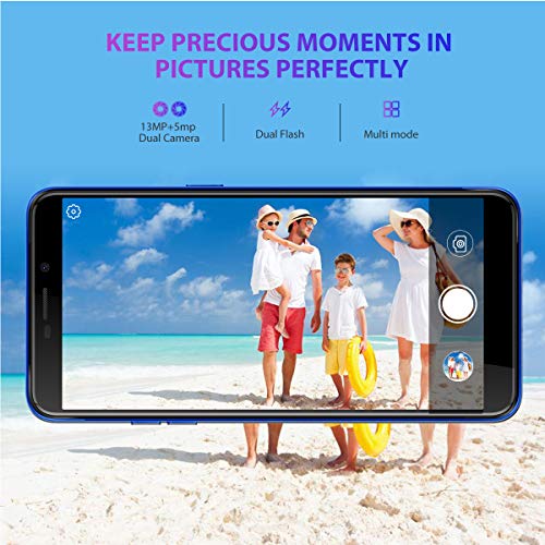 vernee 4G Téléphone Portable Debloqué, X2 Android 9.0-6350 mAh Batterie 6 Pouces HD écran 3Go RAM-32Go (Extensible à…