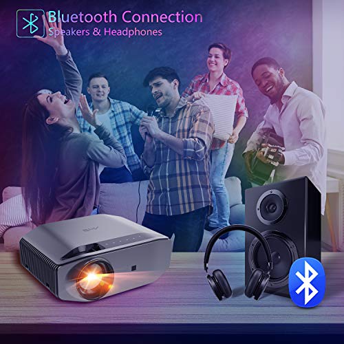 Videoprojecteur Full HD WiFi Bluetooth – Artlii ENERGON 2, 2.4G/5.0G WiFi, Retroprojecteur 1080P natif,Soutiens 4K…