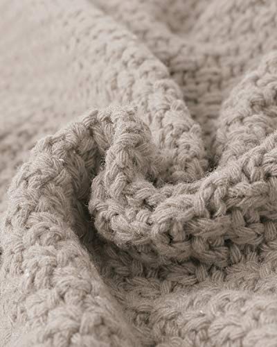CNFIO Femmes Cardigan Pull Outwear Manches Longues et Décontracté Tricoté Sweaters avec Poches