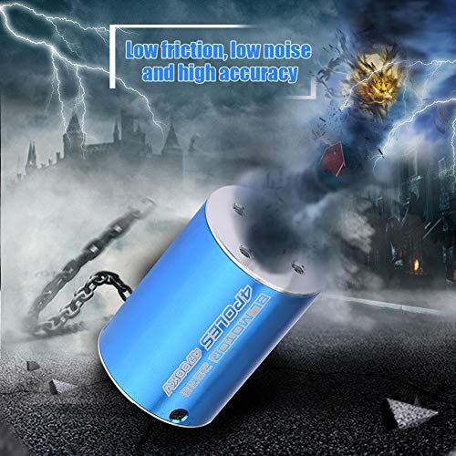 Moteur sans Brosse de Voiture RC, 4 Polonais Moteur Brushless 2838 4700KV / 6200KV Accessoire pour 1/12 1/14 Voiture RC…