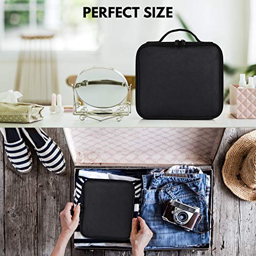 Trousse de Maquillage Voyage Makeup Cas Professionnel Sac Organiseur Rangement Cosmétique Boîtes Étanche Portable Makeup…