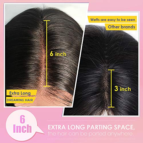 HAIRCARE Short Cut Bob Blunt Yaki Perruques De Cheveux Humains,Pixie 150% Perruques Avant De Dentelle pour Les Femmes…