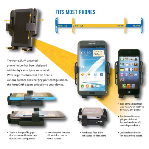 Panavise PortaGrip Support pour téléphone portable