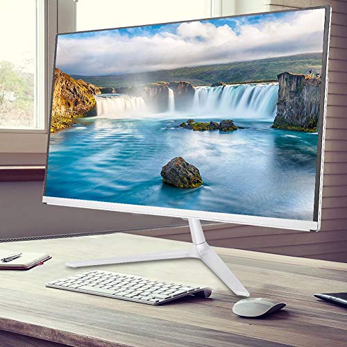 Ordinateur de Bureau Tout-en-Un, Avion K 21.5 Pouces HD Ultra-Mince Ordinateur de Bureau Tout-en-Un pour Le Bureau UE…
