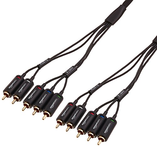 Amazon Basics Câble vidéo composante avec audio – 1,8 m
