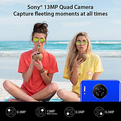 Téléphone Portable 4G, Blackview® A80 Smartphone Débloqué (Android 10 GO, Quad Caméra Arrière 13MP, Écran Waterdrop 6.21…
