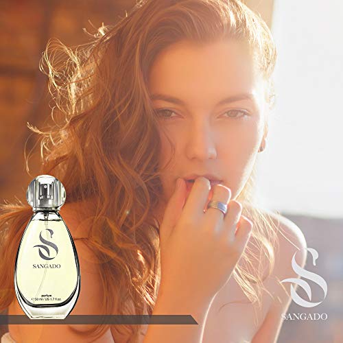 SANGADO Délice Royal Parfum pour Femme, 8-10 heures Longue durée, Senteur Luxe, Floral fruité, Essences Françaises fines…
