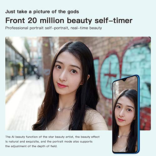 Xiaomi Redmi Note 8 Pro Phone 6 Go de RAM + 128 Go de ROM, 6,53″Plein Écran, Processeur MTK Helio G90T Octa-Core, 20MP Avant et Caméra Arrière 64MP Version Globale (Bleu)