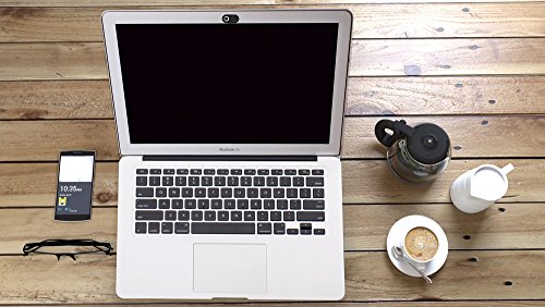 CloudValley Cache Webcam, métal Noir de 0.6 mm d’épaisseur, confidentialité Protection, apte à ASUS, MacBook Pro…
