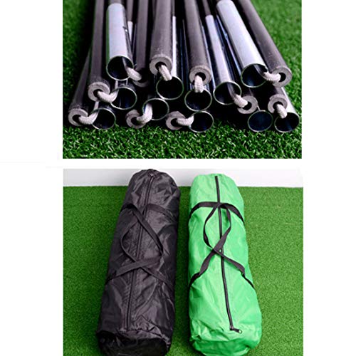 LuoKe Golf Training Net 3M Golf Chipping Net Equipment with Chiphole Indoor and Outdoor Golf Practice Cage for Universal