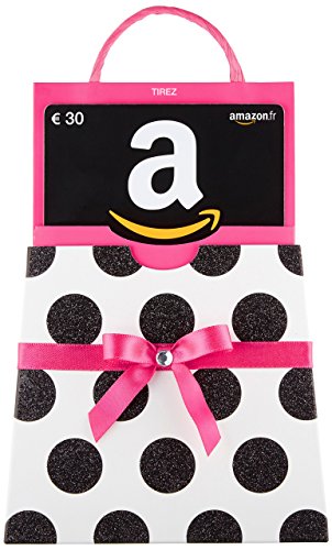 Carte cadeau Amazon.fr dans un étui à Pois