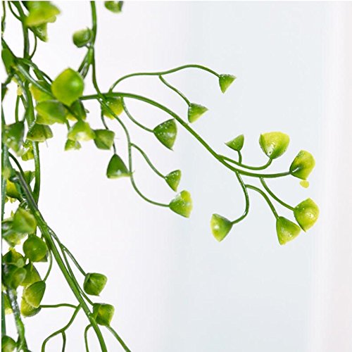 GKONGU Plantes Artificielles Lot de 2 Lierre Vigne Plante Artificielle Intérieur Exterieur Fleur artificielles pour…