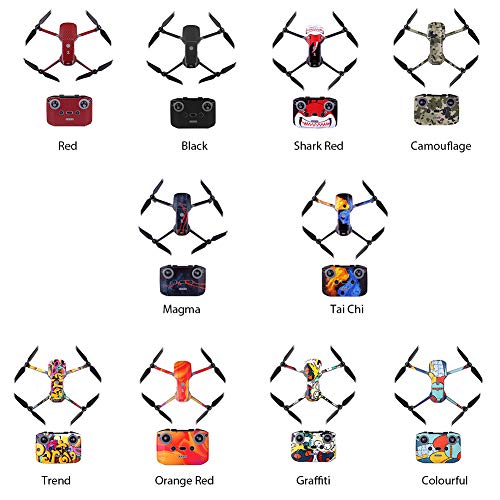 vap26 Autocollant pour drone – Film de protection pour écran de drone – Étanche – Anti-rayures – Coque intégrale en PVC…